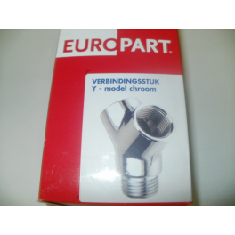 Europart Y stuk chroom