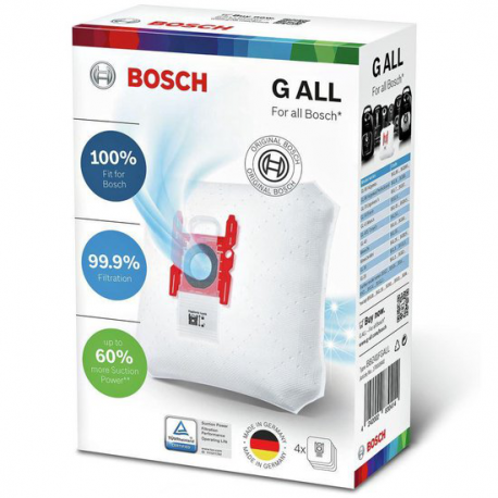 Bosch G ALL, Type G stofzuigerzakken