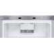 Bosch KGEEICP koel-vriescombinatie 186 x 60 cm rvs look/ geborsteld staal anti-fingerprint deur