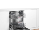 Bosch SMU4EUS03E Beko DUN15420X Onderbouw afwasmachine, vaatwasser rvs