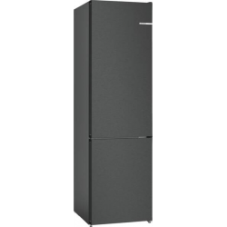Bosch KGN39EXCF koel-vriescombinatie zwart staal anti-fingerprint deur 203 x 60 cm