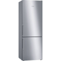 Bosch KGE49EICP geborsteld stalen deur . rvs llokkoel-vriescombinatie 201x 70 cm