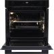 Pelgrim O360Mat zwart inbouw oven