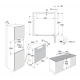 Pelgrim O560MAT zwart inbouw oven