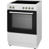 Pelgrim PFI7160 Vrijstaand inductie fornuis met electrische bakoven. 2 fase / 90 cm hoog
