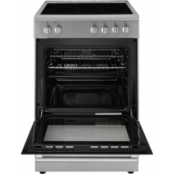 Pelgrim PFI7160RVS Vrijstaand inductie fornuis met electrische bakoven