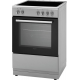 Pelgrim PFI7160RVS Vrijstaand inductie fornuis met electrische bakoven