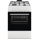 AEG CKB64101BW Vrijstaand gasfornuis, Electrische bakoven