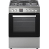 Etna FI760RVS Etna FI760RVS Vrijstaand gasfornuis, Electrische bakoven . 60 cm breed