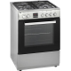 Etna FI760RVS Etna FI760RVS Vrijstaand gasfornuis, Electrische bakoven . 60 cm breed