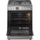 Etna FI760RVS Etna FI760RVS Vrijstaand gasfornuis, Electrische bakoven . 60 cm breed