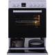 Etna FGV561WIT Vrijstaand gasfornuis, Electrische bakoven,
