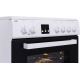 Etna FGV561WIT Vrijstaand gasfornuis, Electrische bakoven,