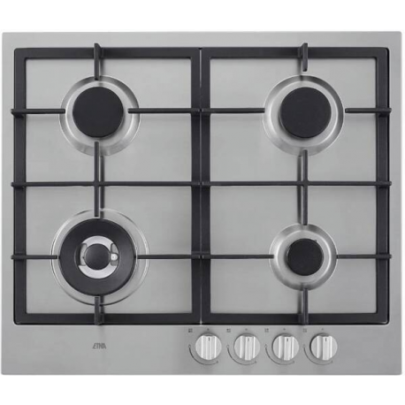 Etna KG959RVSA Gaskookplaat, Bediening voorzijde,